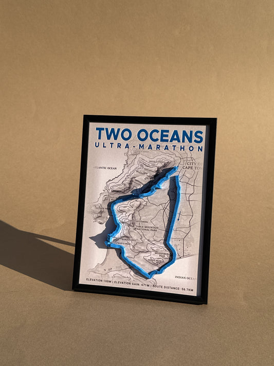 Contour Route Map A5