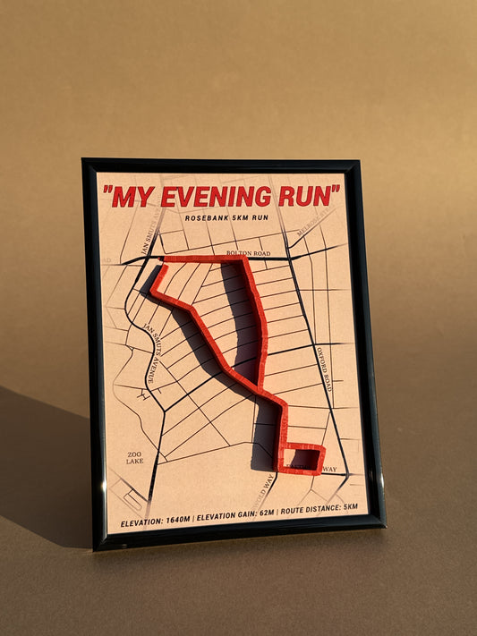 Light Mode Route Map A5